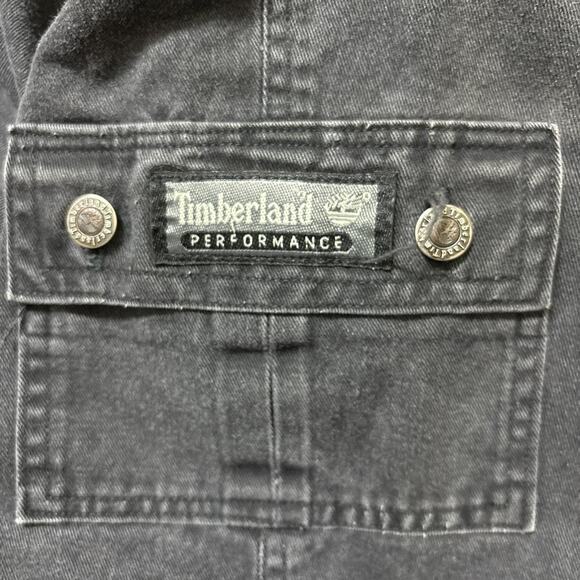 Vintage timberland black cargo jorts - Picture 3 of 7